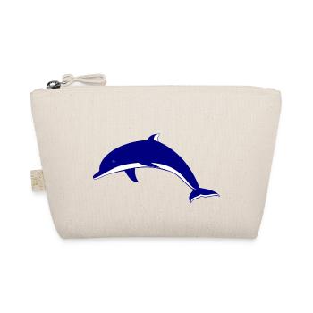 Delfin - Bio-Täschchen - Natur - Vorne