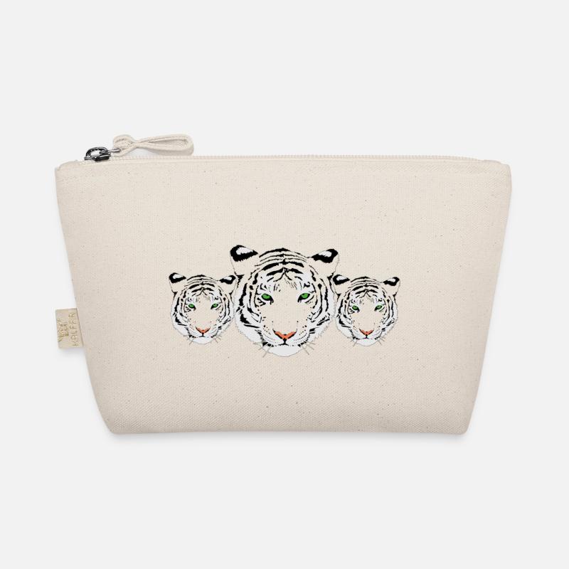 white Tieger - Organic Pouch - nature