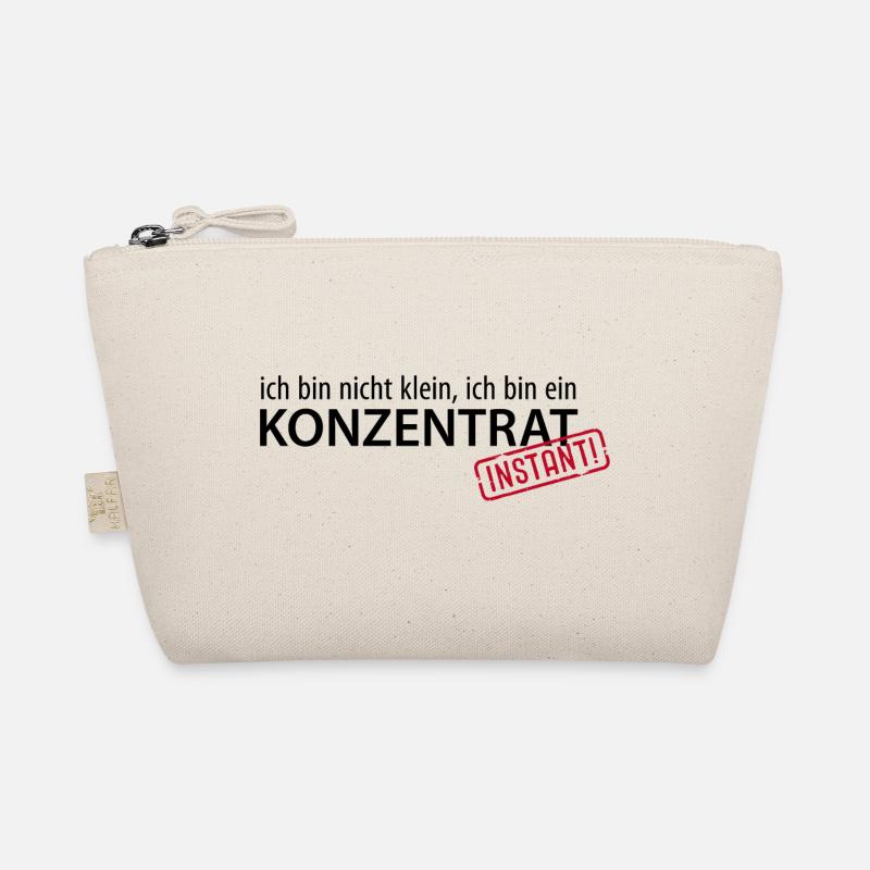 Ich bin nicht klein, ich bin ein Konzentrat Größe Bio-Täschchen