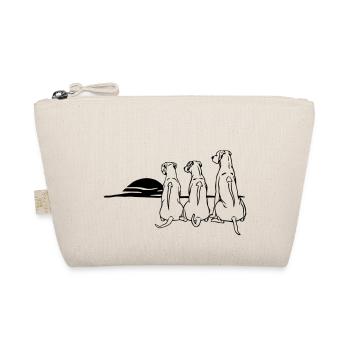 3 Rhodesian Ridgeback - Organic Pouch - nature - Front
