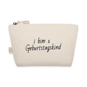 Geburtstagskind - Bio-Täschchen - Natur - Vorne