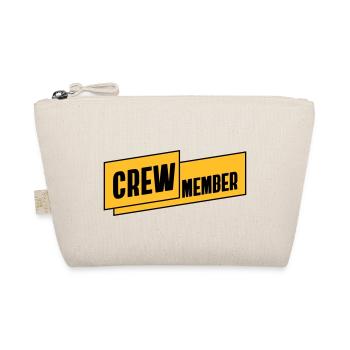 CREW Member Team Bride Staff JGA Group Team - Organic Pouch - nature - Front