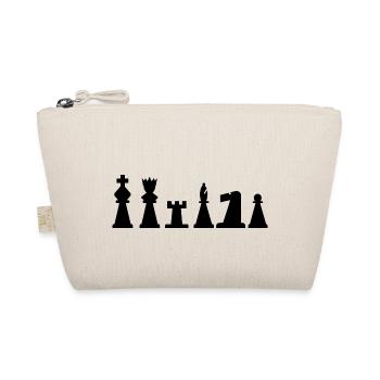 Schach - Bio-Täschchen - Natur - Vorne