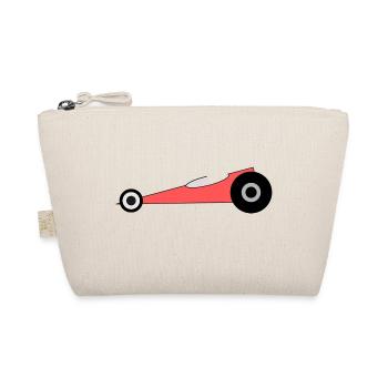 dragster racer automotive car racing car2 - Organic Pouch - nature - Front