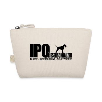 IPO RIESENSCHNAUZER - Bio-Täschchen - Natur - Vorne