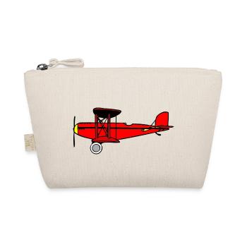 airplane airplane plane hot air balloon air ba - Organic Pouch - nature - Front