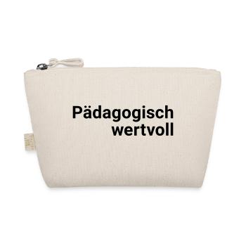 Pädagogisch wertvoll - Bio-Täschchen - Natur - Vorne