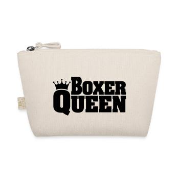 BOXER QUEEN - Bio-Täschchen - Natur - Vorne