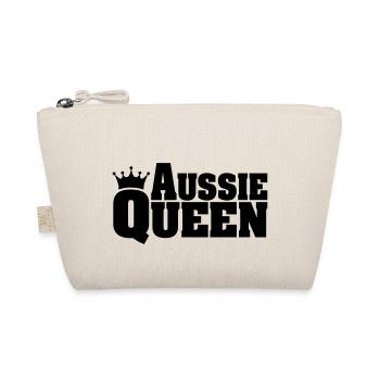 AUSSIE QUEEN Australian Shepherd - Bio-Täschchen - Natur - Vorne