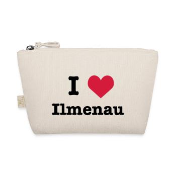 I love (heart) Ilmenau - Bio-Täschchen - Natur - Vorne