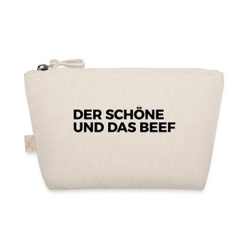 Der Schöne und das Beef - Bio-Täschchen - Natur - Vorne