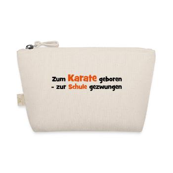 Karate - Bio-Täschchen - Natur - Vorne