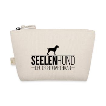 DEUTSCH DRAHTHAAR Seelenhund - Bio-Täschchen - Natur - Vorne
