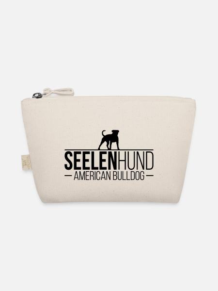 AMERICAN BULLDOG soul dog - Organic Pouch - nature - Front
