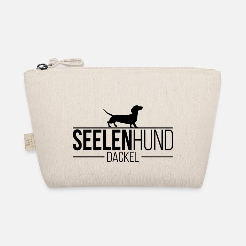 DACKEL Seelenhund - Bio-Täschchen - Natur