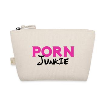 Porn Junkie - Bio-Täschchen - Natur - Vorne