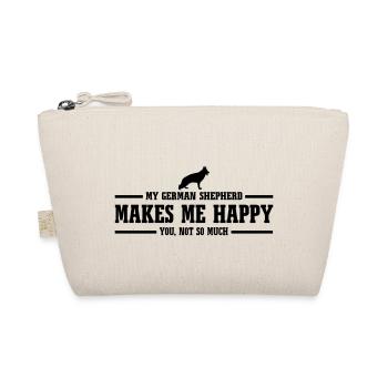 GERMAN SHEPHERD makes me happy - Trousse biologique - nature - Devant