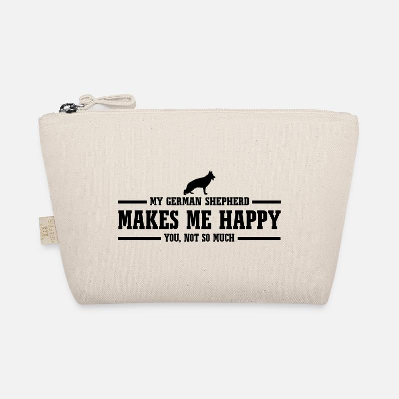 GERMAN SHEPHERD makes me happy Trousse biologique