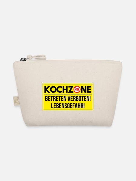 KOCHZONE - BETRETEN VERBOTEN! - Bio-Täschchen - Natur