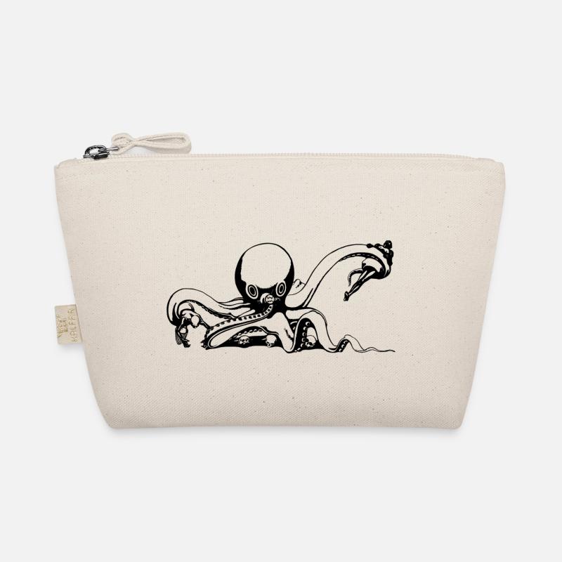 squid giant octopus octopus octopus squid sepia fish Organic Pouch