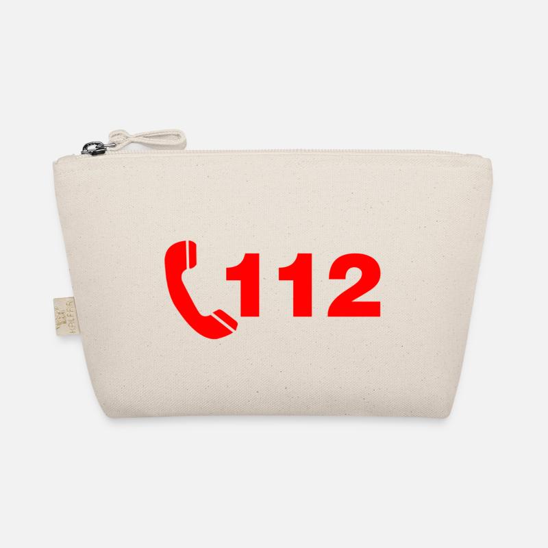 Feuer 112 Bio-Täschchen