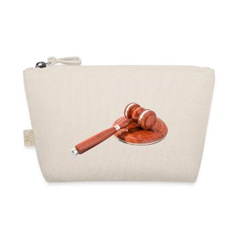 rechtsanwalt anwalt lawyer judge richter law justi - Bio-Täschchen - Natur - Vorne