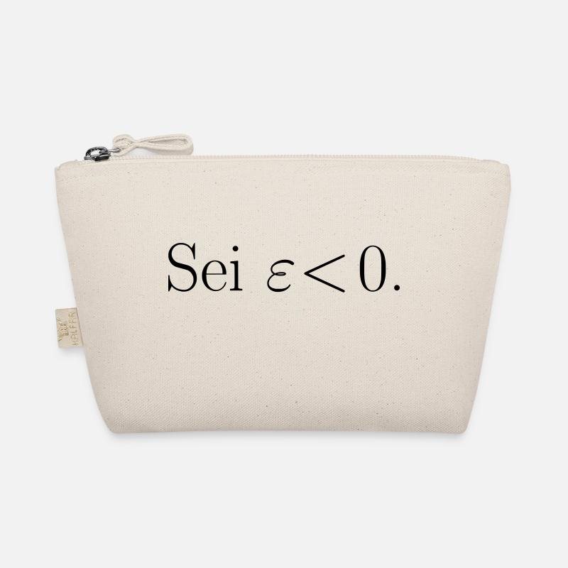 Sei epsilon < 0. Geschenk Idee - Bio-Täschchen - Natur