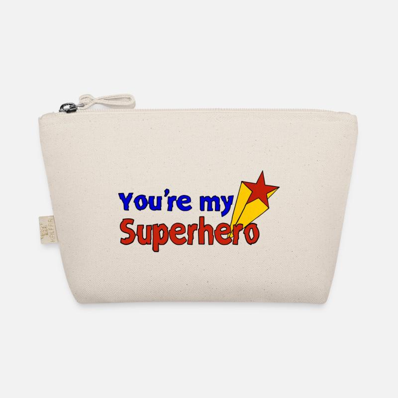 Du bist mein Superheld Bio-Täschchen