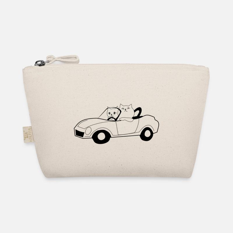 Cats in the convertible Organic Pouch