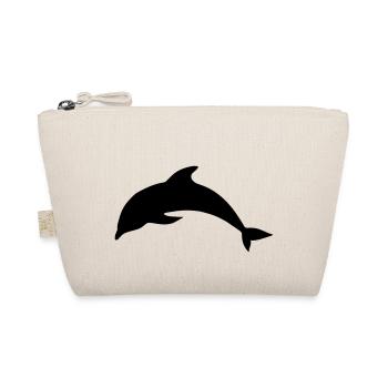 Delfin - Bio-Täschchen - Natur - Vorne