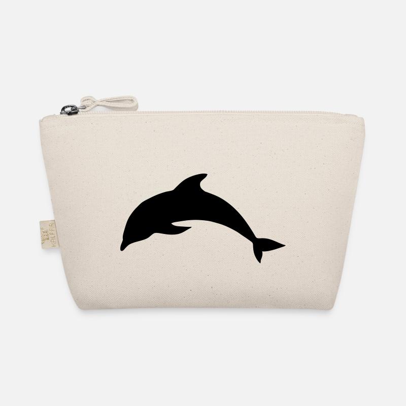 dolphin - Organic Pouch - nature
