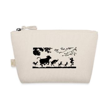Tiere - Bio-Täschchen - Natur - Vorne