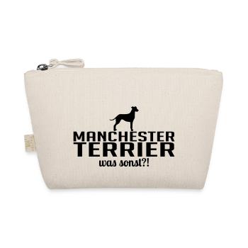MANCHESTER TERRIER was sonst - Bio-Täschchen - Natur - Vorne