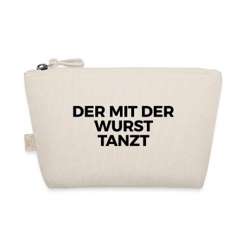 Der mit der Wurst tanzt - Bio-Täschchen - Natur - Vorne