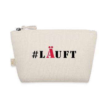 # Läuft Party - Bio-Täschchen - Natur - Vorne