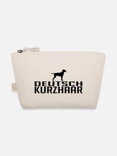 DEUTSCH KURZHAAR Hunderasse - Bio-Täschchen - Natur