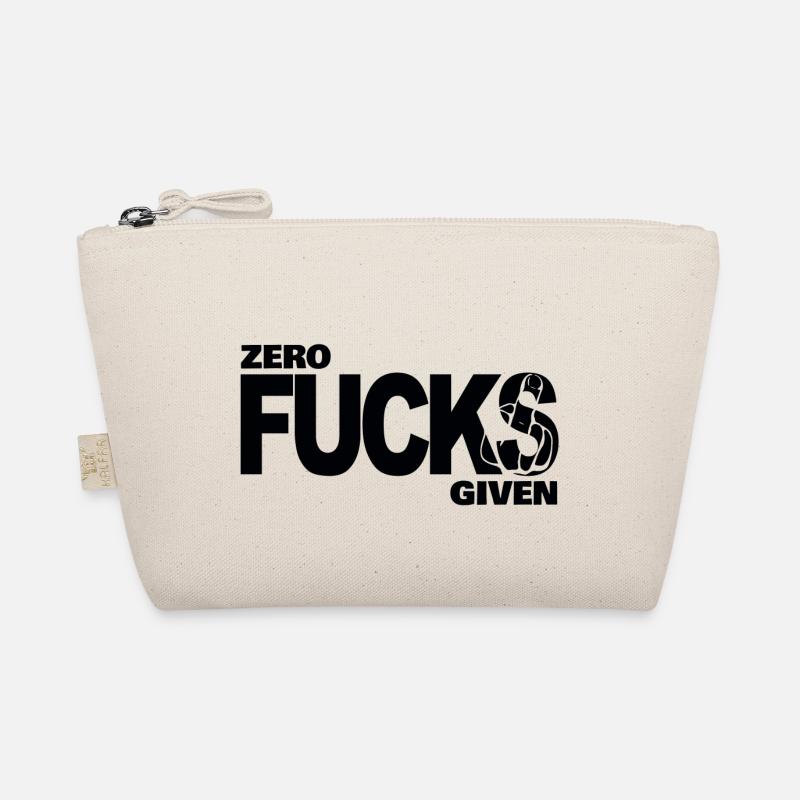 Zero fucks given Bio-Täschchen