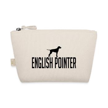 ENGLISH POINTER Hunderasse - Bio-Täschchen - Natur - Vorne