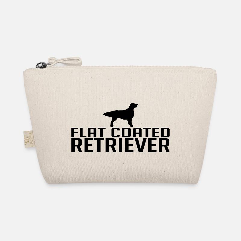 FLAT COATED RETRIEVER dog Organic Pouch