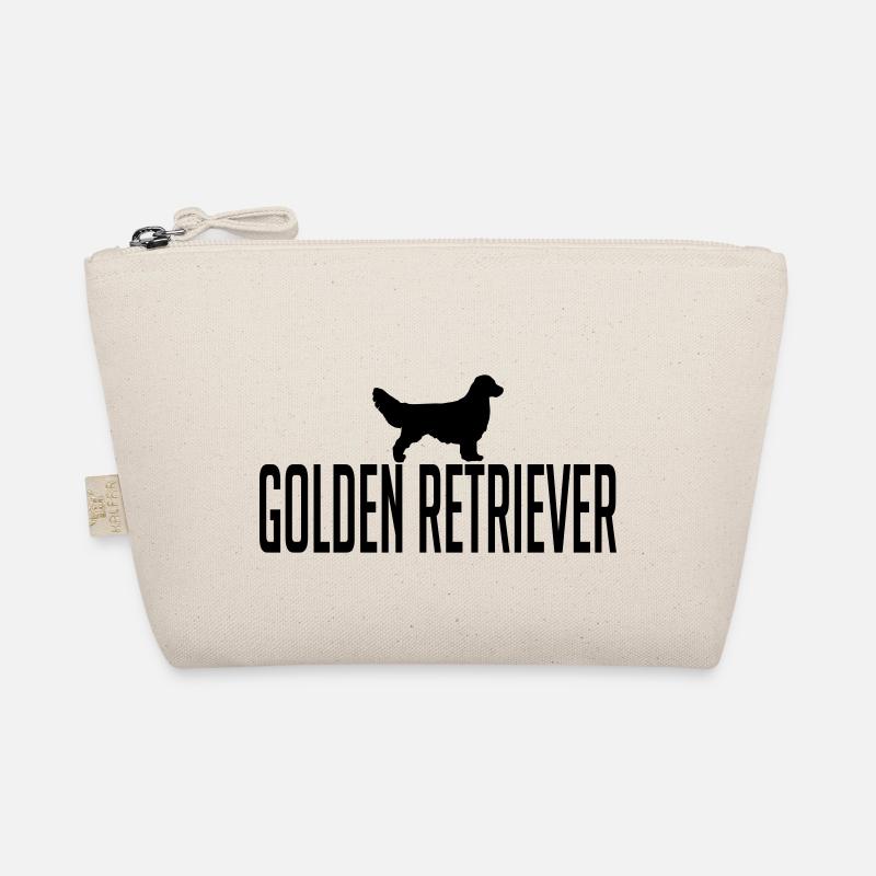 GOLDEN RETRIEVER Hunderasse - Bio-Täschchen - Natur