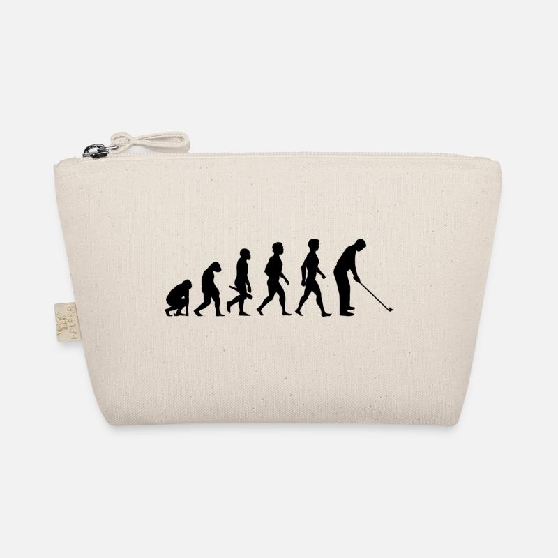 golfing golf course golfer caddy golfer green Organic Pouch