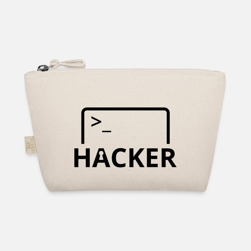 Hacker computer scientist computer programmer Organic Pouch