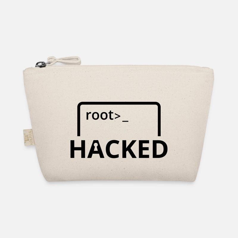Hacked hacker computer scientist computer programmer Organic Pouch
