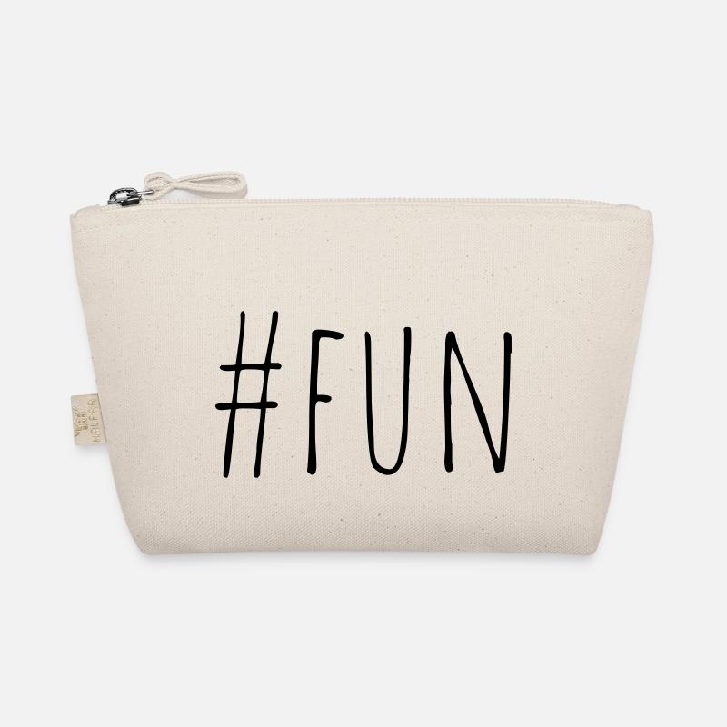 Hashtag Fun - stylische Geschenkidee Bio-Täschchen