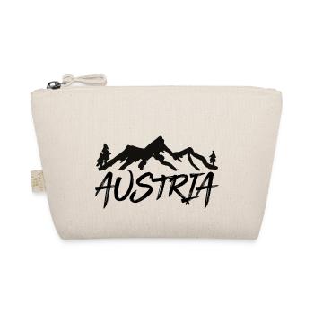 Österreich Heimat Land Berge Tradition Stolz Liebe - Bio-Täschchen - Natur - Vorne