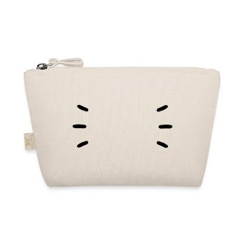 Rays strokes whiskers template clip art - Organic Pouch - nature - Front