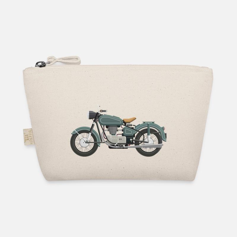 Motorrad - Bio-Täschchen - Natur