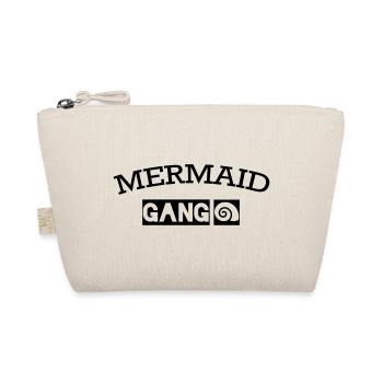 "Mermaid Gang" Meerjungfrau Mädchen - Bio-Täschchen - Natur - Vorne
