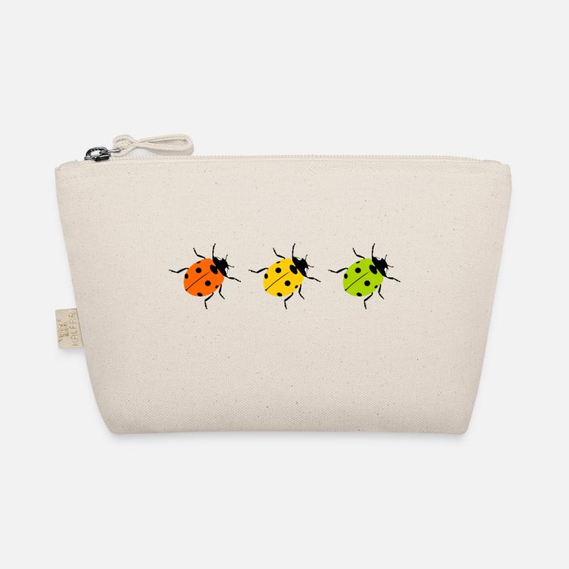 trois coccinelles dans une rangée, feux de circulation de coccinelle - Trousse biologique - nature