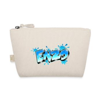 Graffiti im Enzo-Stil - Bio-Täschchen - Natur - Vorne
